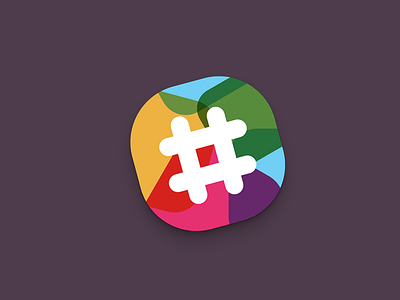 Slack Beta Icon Replacement icon slack slackbeta