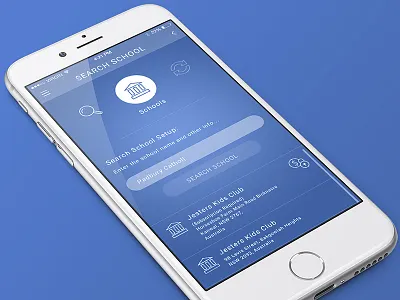 School Wiki Mobile App Screen android animation app dashboard ios iphone7 mobile ui ux website wireframes