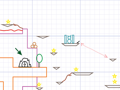 Some low fidelity wireframe flow of a browser game. ux wireframe