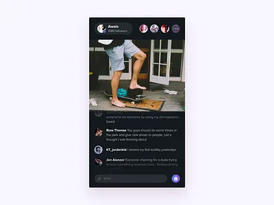 Live App app clean dailyui ios live mobile ui