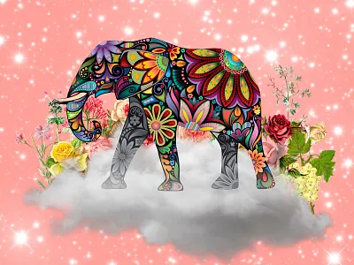 Collages Vol. VI animals buildings collage digital flowers landscape mandala photomontage pin up spain surreal vintage