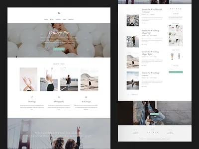 Gallery Pro blog blog posts gallery genesis studiopress template theme wordpress wordpress theme