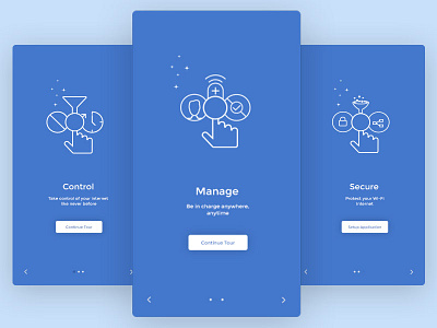 Onboarding UX into screens onboarding product tour