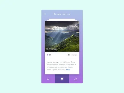Kerala Tourism kerala mobile tourism travel ui ux