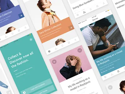 Fashion app (iOS) app fashion ios minimal