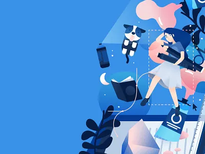 Apply for jobs... with superpowers — Seekers character design details experiment hero icons illustration onboarding presumi vector wild wip