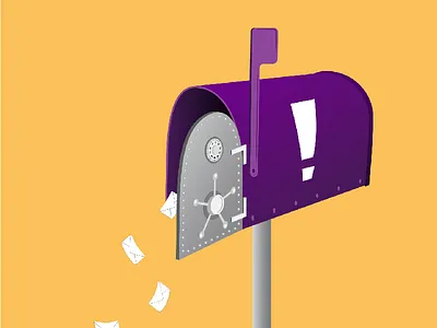 Yahoo! got hacked cyber hack illustration mail news newslexia safety security tech vault yahoo yellow