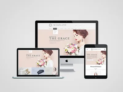 The Eight Letter Website cute layout the eight letter website