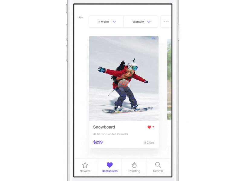 na category interaction attractions category ecommerce flat framer minimal mobile shop sport task ui
