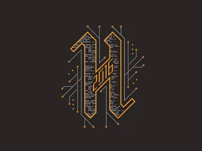 Hactoberfest 2016 code h hacking typography