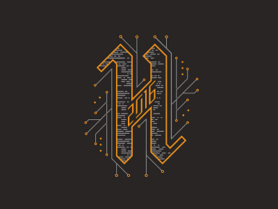 Hactoberfest 2016 code h hacking typography
