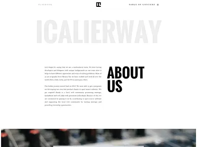 PlayBook black blog minimal oswald playbook web white