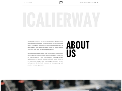 PlayBook black blog minimal oswald playbook web white