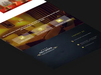 Anu Sanaa Hotel hotel ui ux webdesign