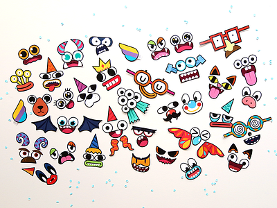 Halloween Monster Maker Kit decoration halloween kids kidsart kidscraft maker monster papertoy