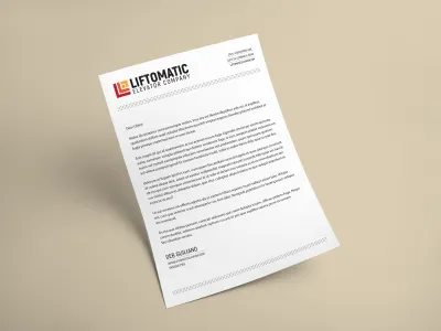 Letter Head 60 70 branding letter head print