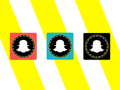 Daily UI 005 - App Icon app icon dailyui dailyui005 icon ios iphone mobile snap snapchat ui