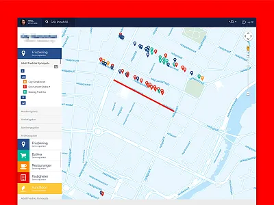 Shop analyst dashboard admin dashboard map stockholm stores sweden