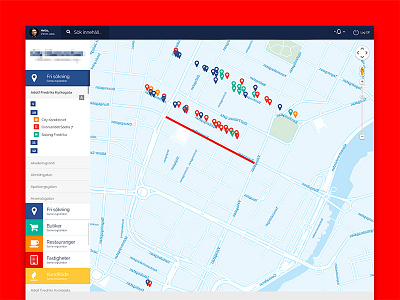 Shop analyst dashboard admin dashboard map stockholm stores sweden