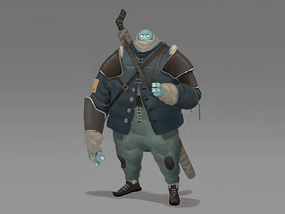 Random character design character design concept art digital painting