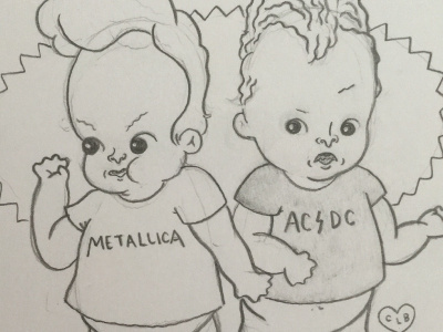 Beavis & Butthead Kewpie beavis butthead kewpie sketch