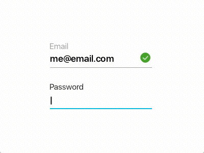 Input Validation Animation animation field form input principle ui validation