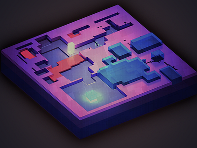 Voxel Digital Style - Random stuff 3d digital glass glossy low poly magicavoxel metal photoshop voxel