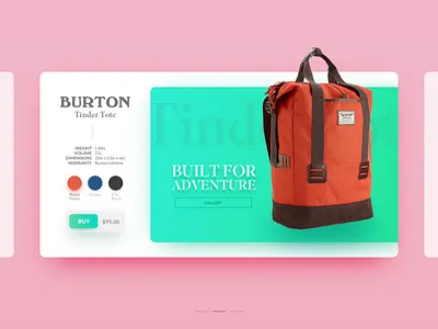 Tinder Tote bag buy floating gallery green pink shadow shop ui web