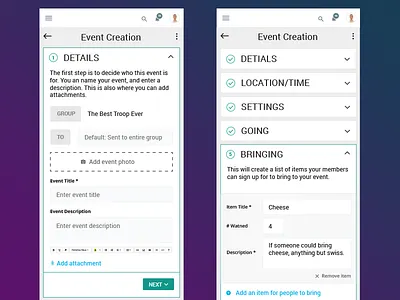 Mobile Accordion accordion mobile