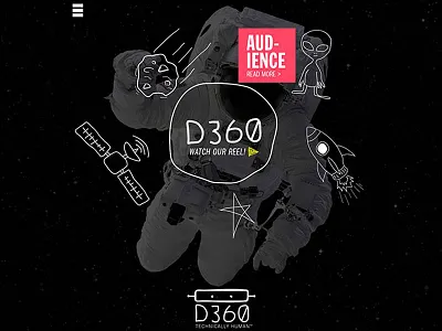 D360 Programmatic Ads - Rebrand Audience branding responsive site design ui ux visual web