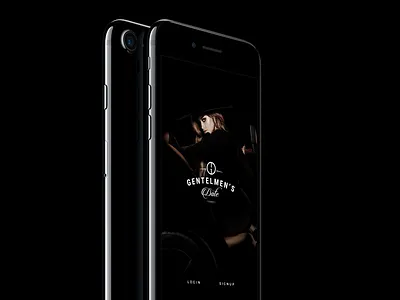 Gentelmen's Date branding uiux web design