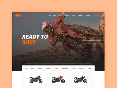 Daily UI - 003 - Landing Page 003 bikes clean ui daily ui day 3 landing page minimal re design simple ui web design ©nealhampton