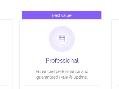 Minimalist pricing tables minimalist pricing table purple
