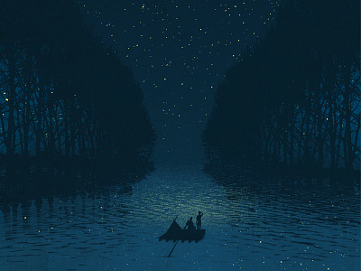 Huck Finn book cover design huck finn illustration mark twain mississippi raft river texture trees