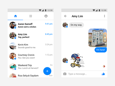 Messenger Lite android messenger mobile