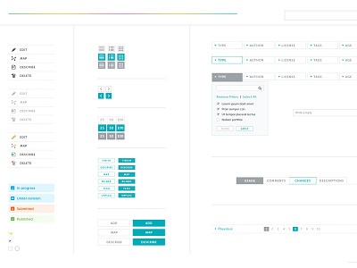 UI Patterns branding design interface product design type ui ux