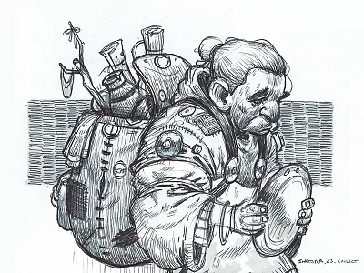 Inktober - Collect drawing ink inktober inktober 2016 sketch