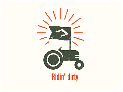 Two Bear Farm Branding farm revolution local farm organic farm tractor