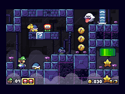 SML Adv. 1-2 animation design development game gaming gif illustration pixel pixel art
