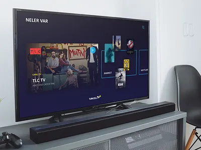 tvOS HUB design interface tv tvos ui user