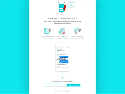 🤖 Yumi Bot ai bot chat bot conversational bot machine learning network site ui