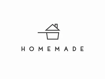 Homemade brand branding chef cook food homemade identity logo logotype mark meal stamp