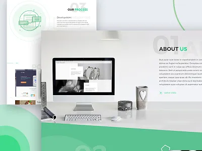 Solo Landing Page app landing page creative dribbble best shot illustration landing page template