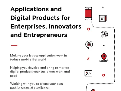 Redbit Banner banner banner stand illustrator line art marketing tech