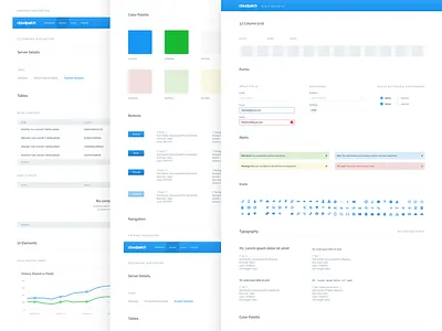 Style Guide app brand branding grid guide guidelines icons software style styleguide typography