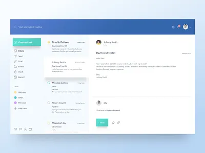 Email Template ai design download email free interface mail psd template ui ux vector