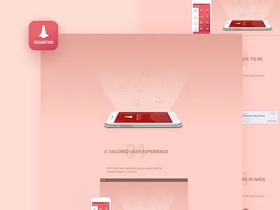 Landing Page Freebie animation application css css3 free download freebie html ios location mockup