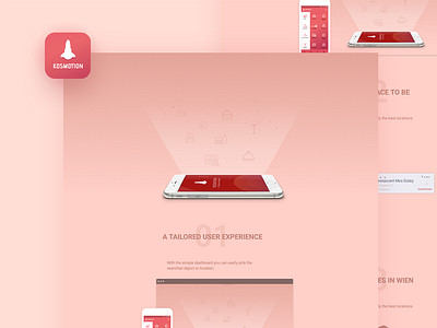 Landing Page Freebie animation application css css3 free download freebie html ios location mockup