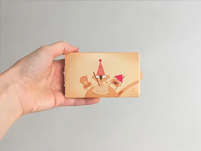 Illustrated chewinggum CharityGums + Ukapupika charity design illustration package ukapupika