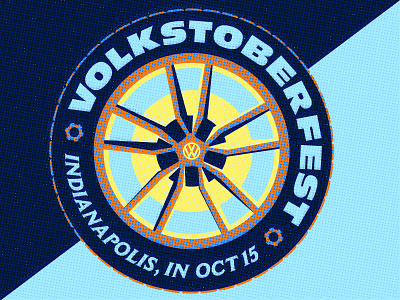 Volkstoberfest_V3 graveyard halftone vector volkswagen wip